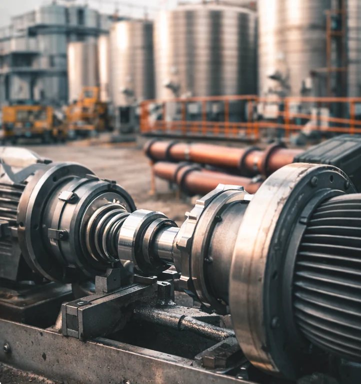 Taller industrial de reparación de bombas y sellos mecánicos